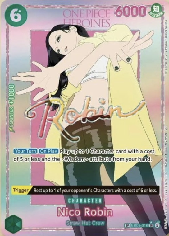 EB05-016 Nico Robin card
